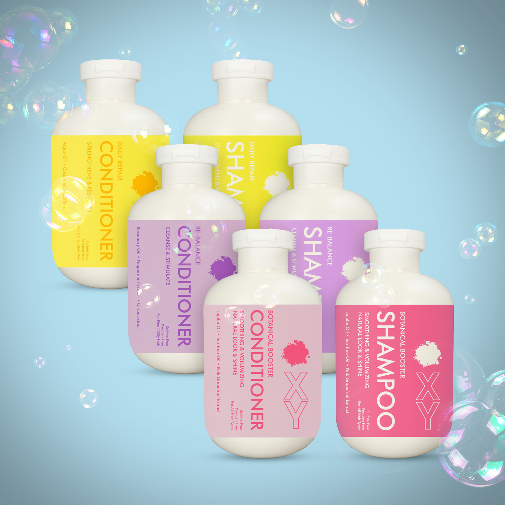 500ml Shampoo and Conditioner Set