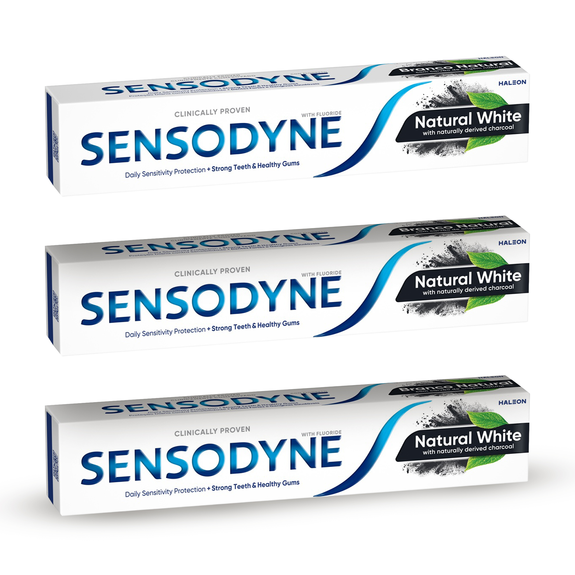 3x 75ml Essential Toothpastes