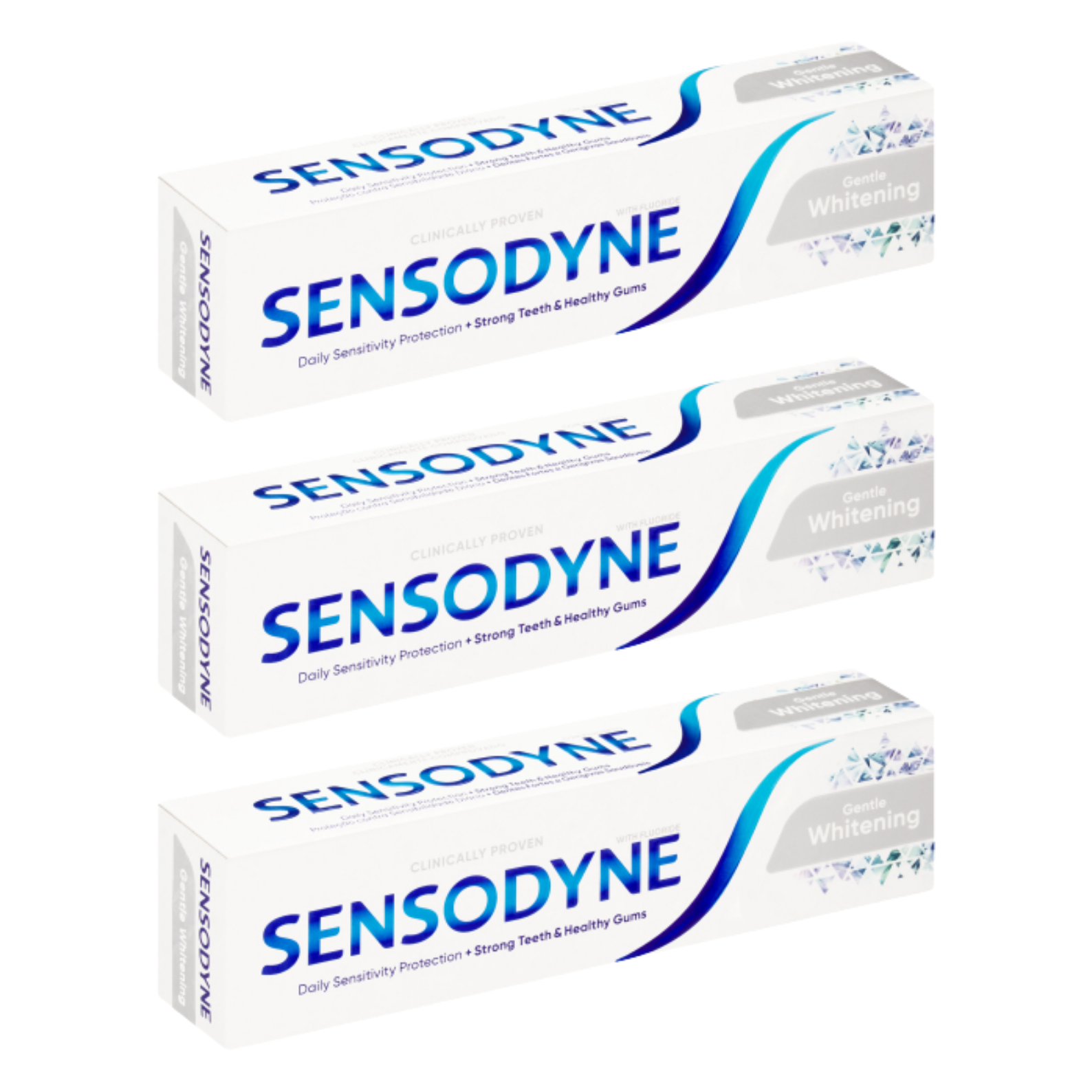 3x 75ml Essential Toothpastes