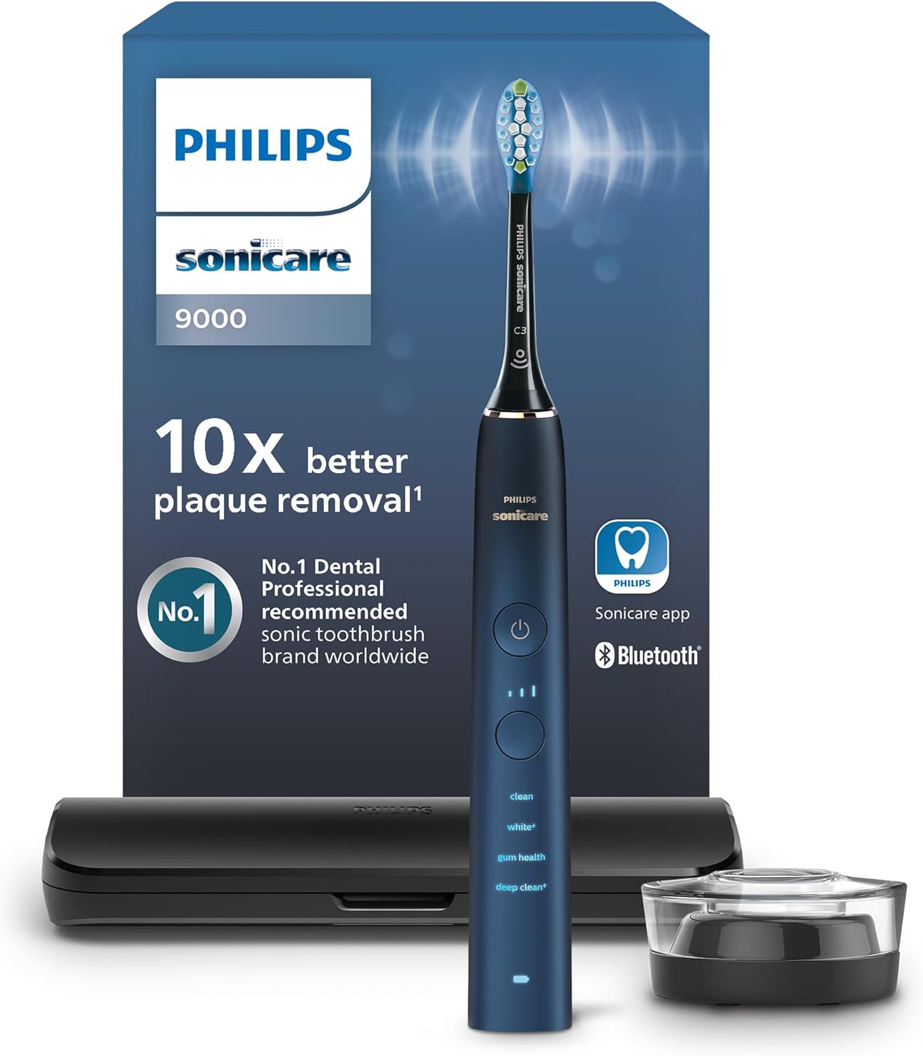 未開封 PHILIPS Sonicare 9000 DiamondClean DiamondClean 9000 Rechargeable toothbrush HX9911/73 | Sonicare