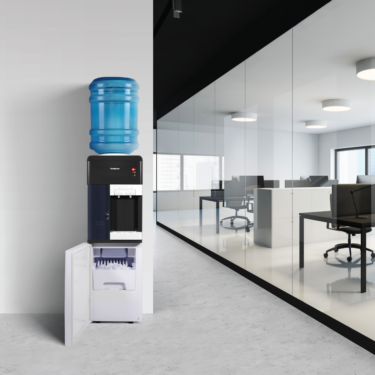 Water Dispenser with Ice Maker (Model: SMWD-RC)