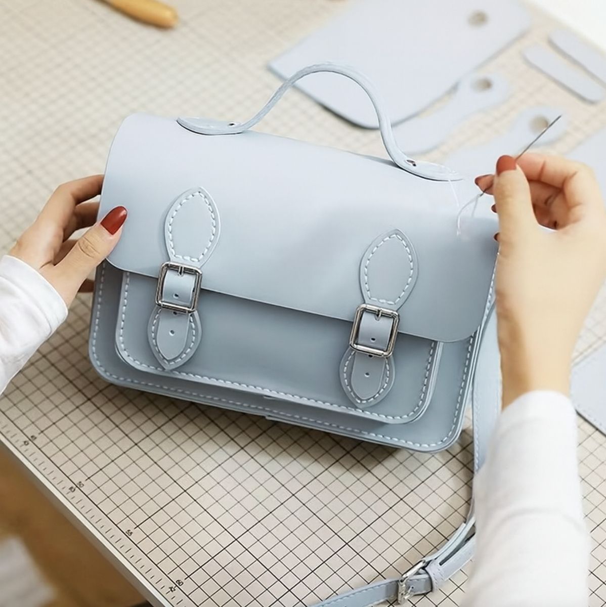 DIY PU Leather Handbag Making Kit