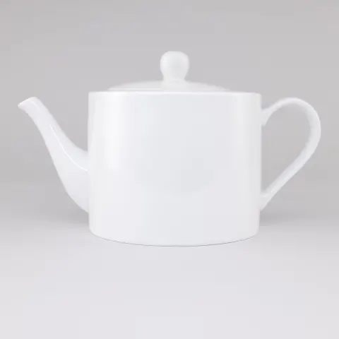 1.2L Porcelain White Teapot