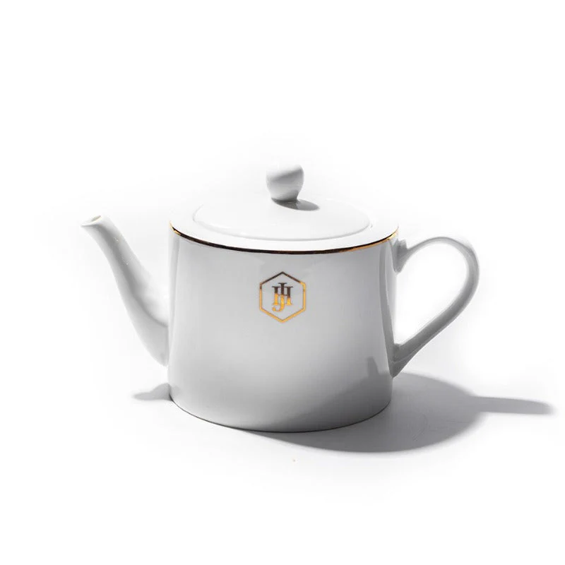1.2L Gold Rimmed Teapot