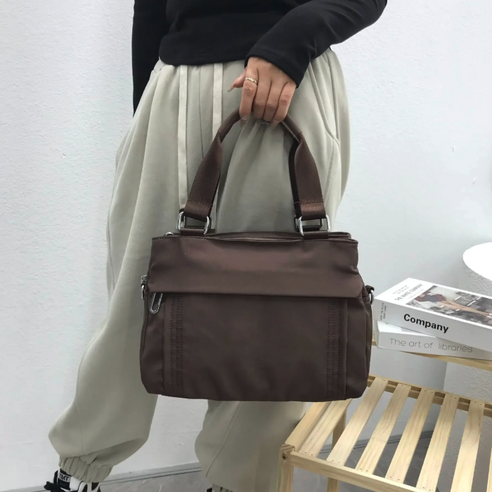 39% off on Moden 8-Pocket Nylon Shoulder Bag | OneDayOnly