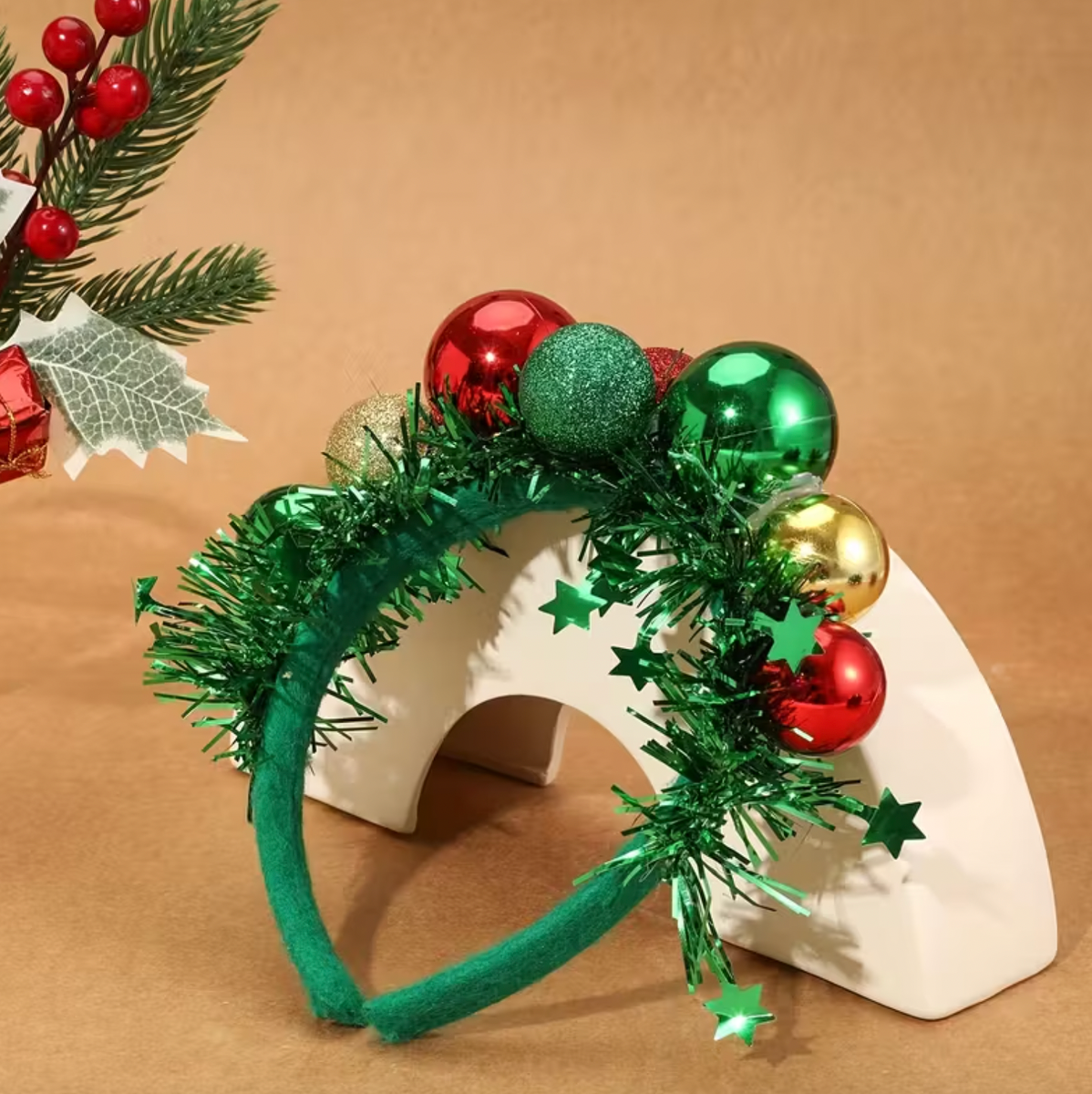 Tinsel & Bauble - Green