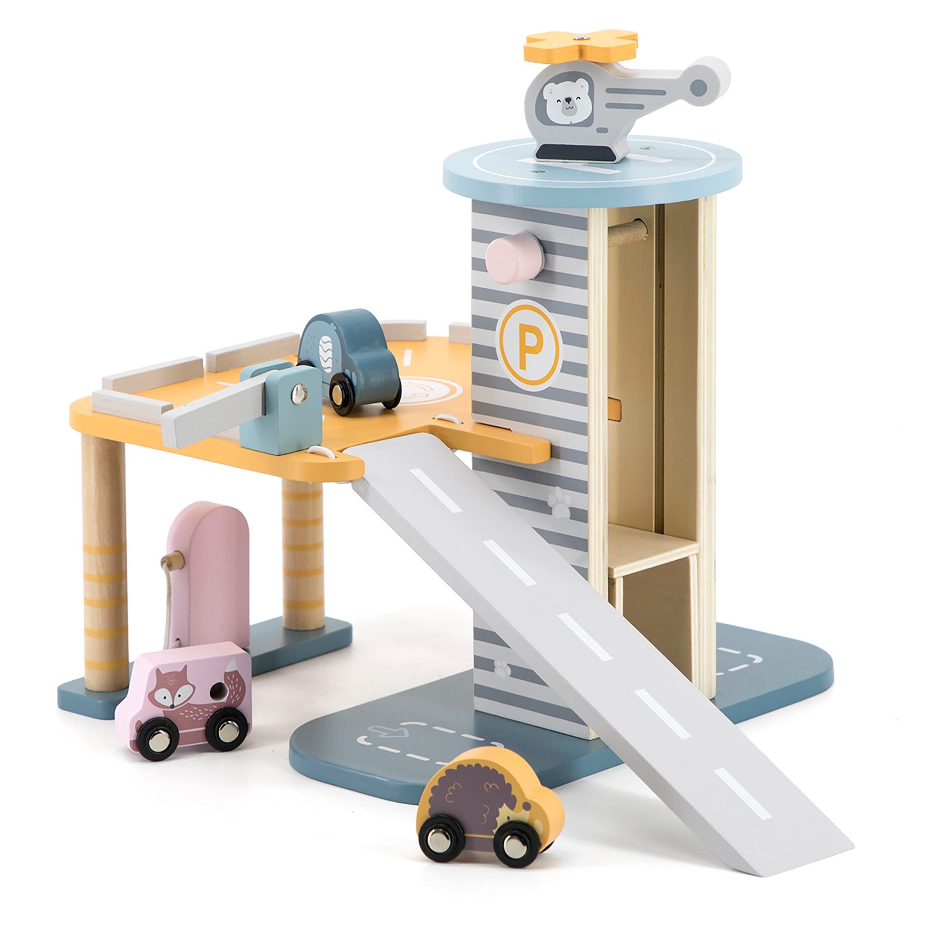 Wooden Parking Garage