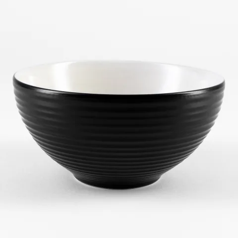 4x BlancNoir Cereal Bowls