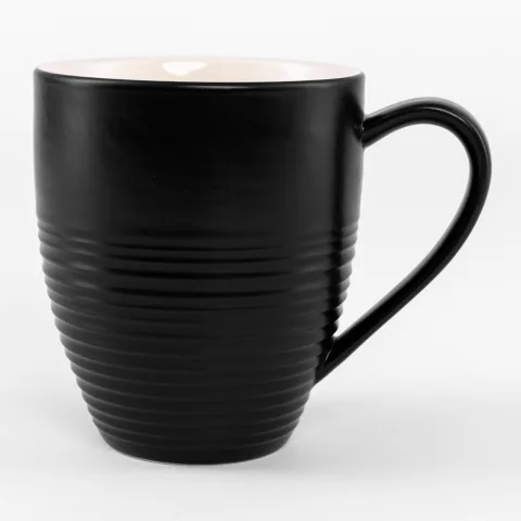 4x BlancNoir Stoneware Mugs