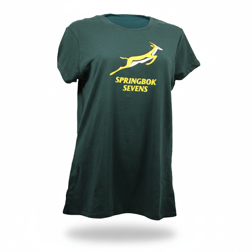 Ladies Springboks 7's Cotton Tee