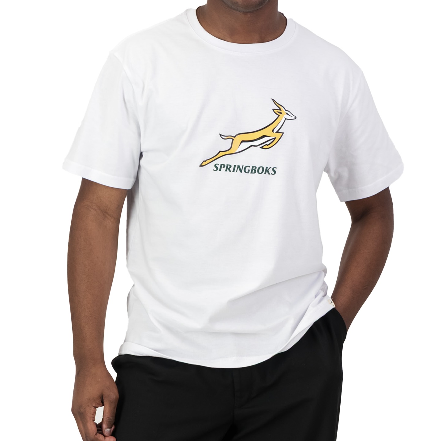 Unisex Springboks WL Bok White T-Shirt
