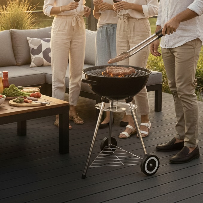 46cm BlazeBuddy-Pro Charcoal Kettle Braai