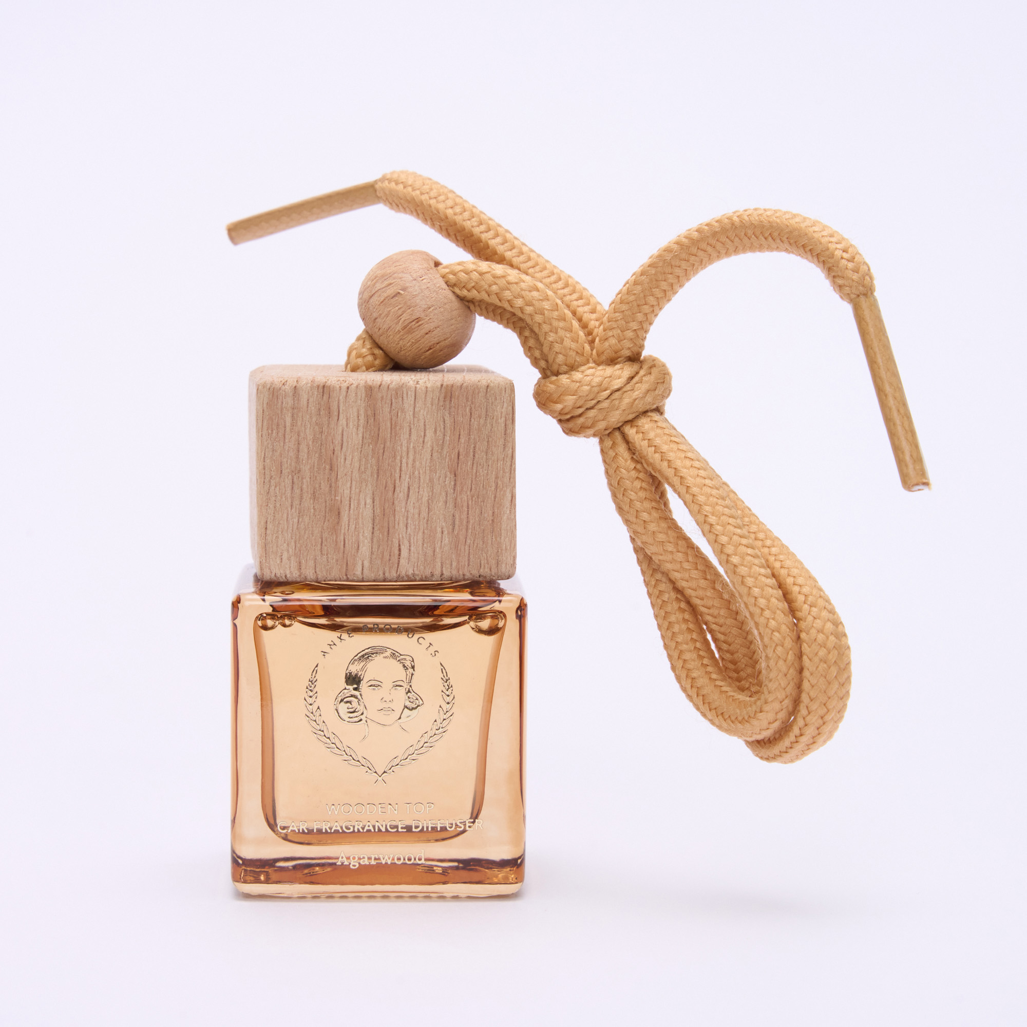 2x 10ml Premium Mini Wooden Car Diffusers