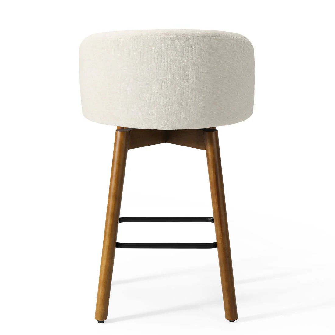 37% off on Chenille Low Back Swivel Bar Stool | OneDayOnly