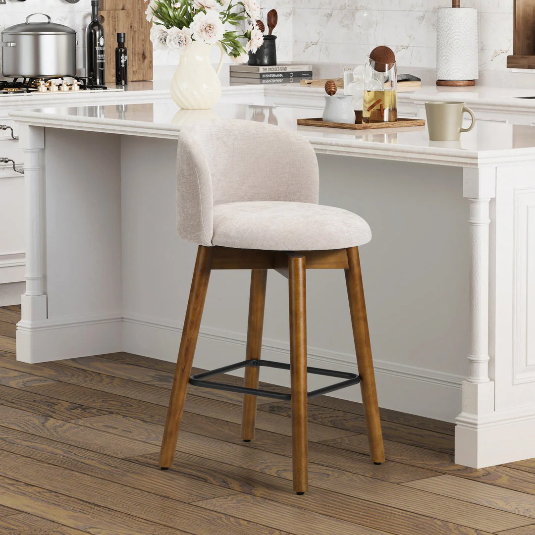 Low Back Swivel Bar Stool