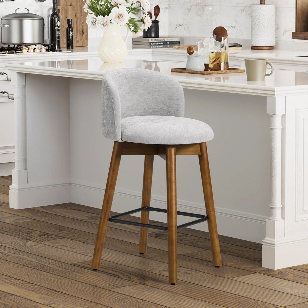 Low Back Swivel Bar Stool