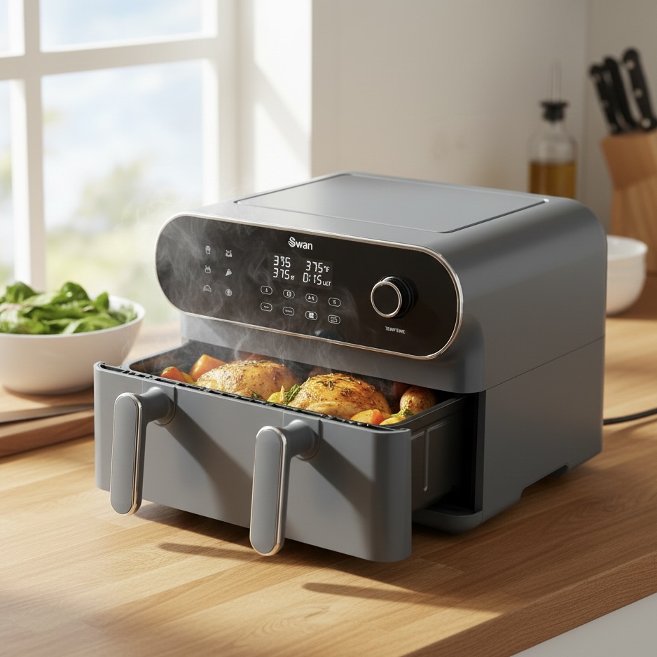 11L Digital Dual Drawer Air Fryer