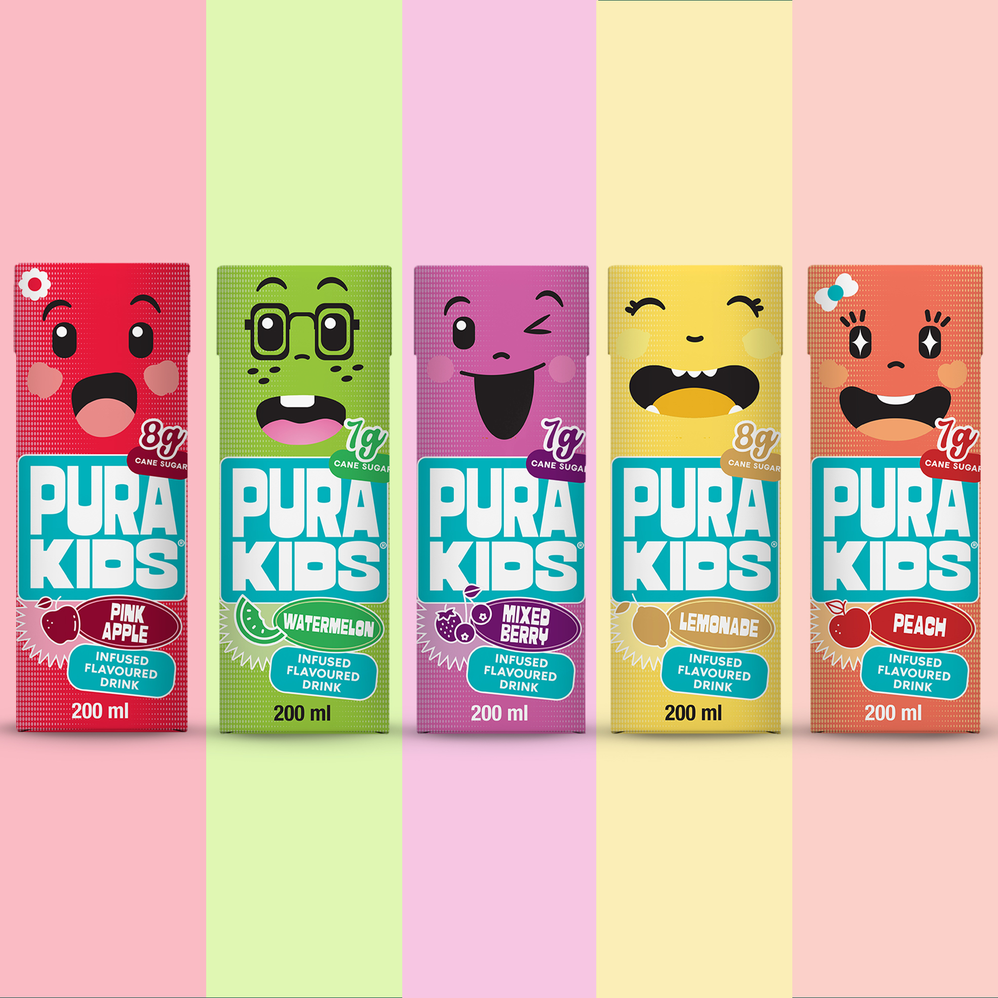 24x 200ml Flavoured Drinks