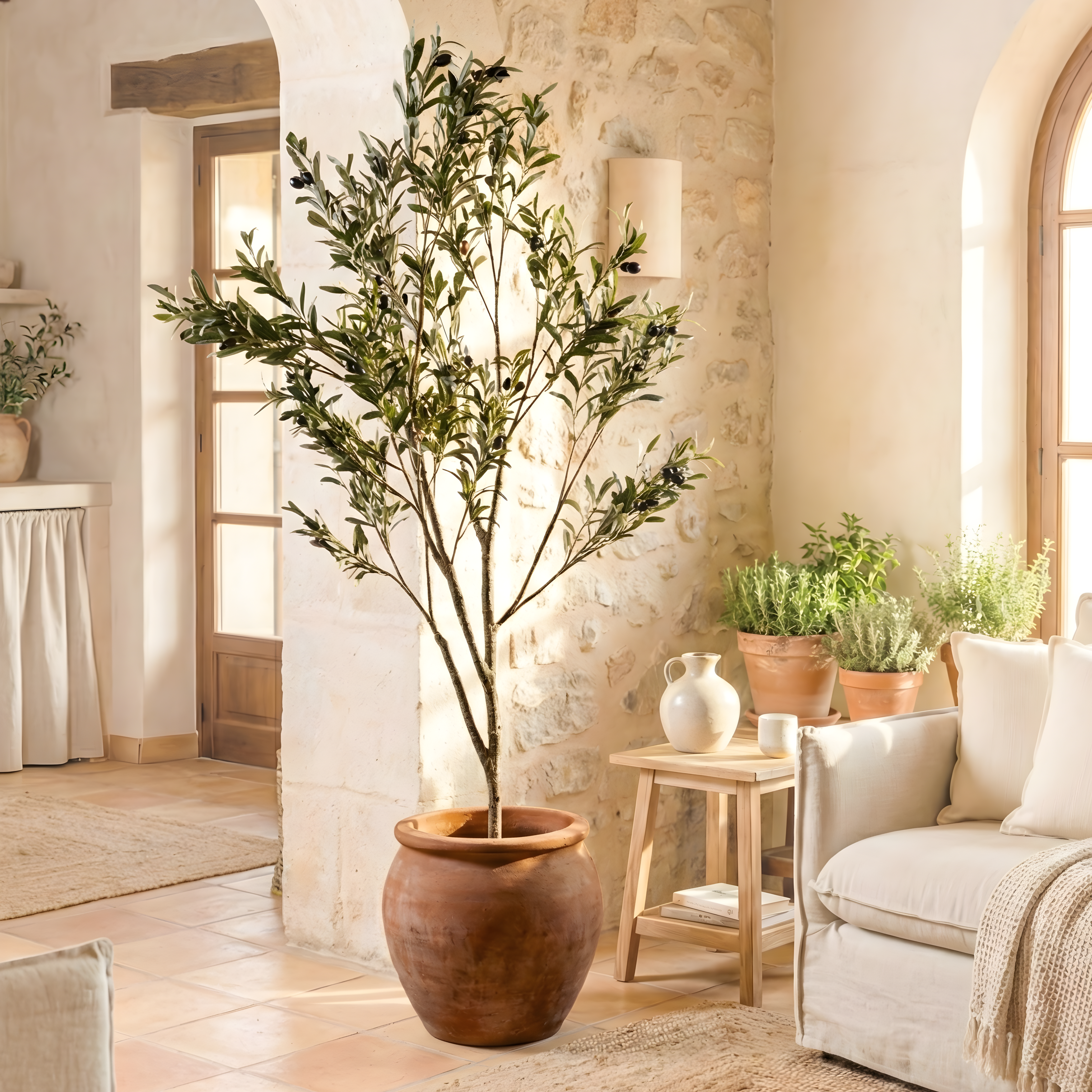 180cm Artificial Olive Tree