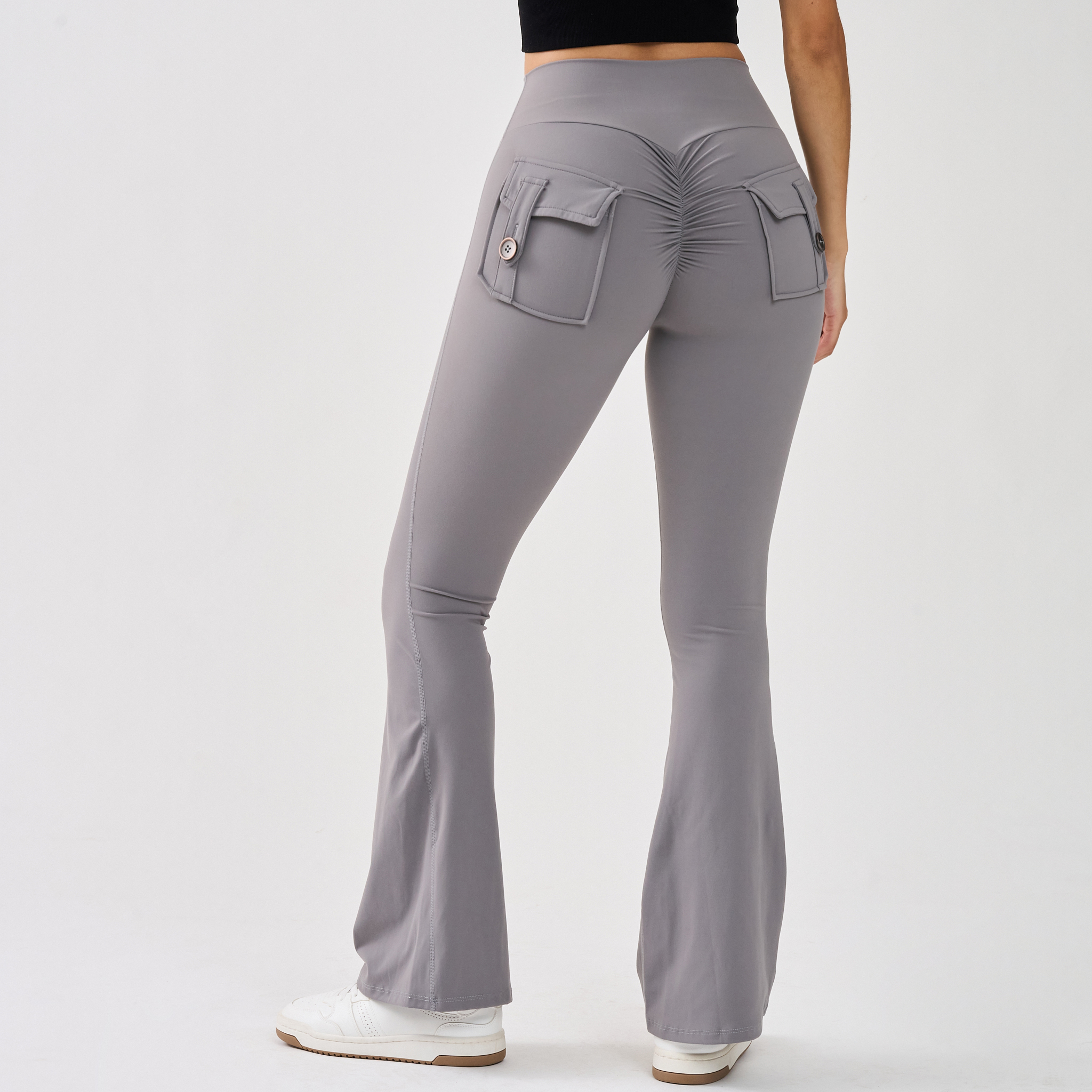 Flare Leg - Grey