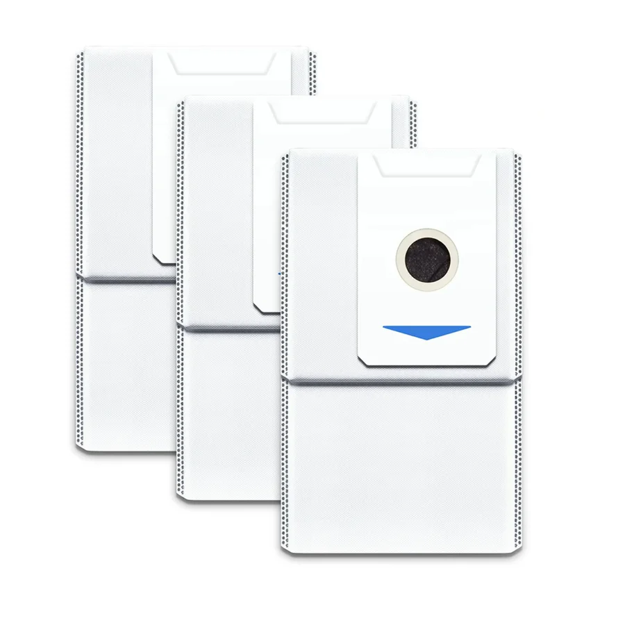 3x Antibacterial Dust Bags for Deebot T30C