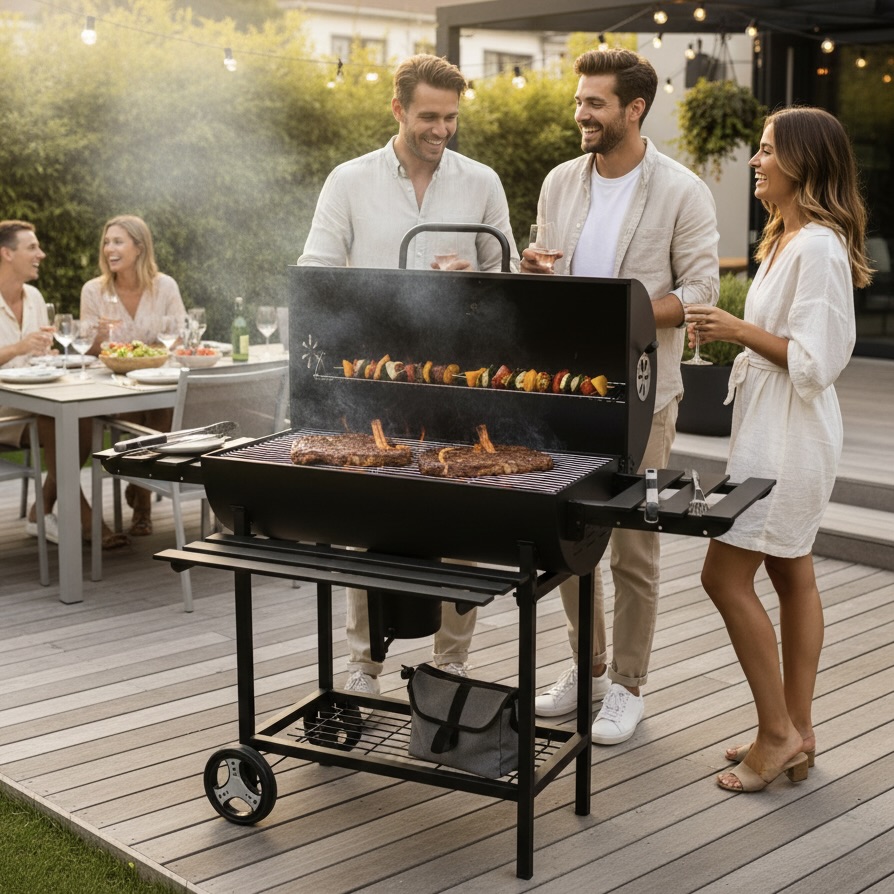 FlameMaster Barrel Braai