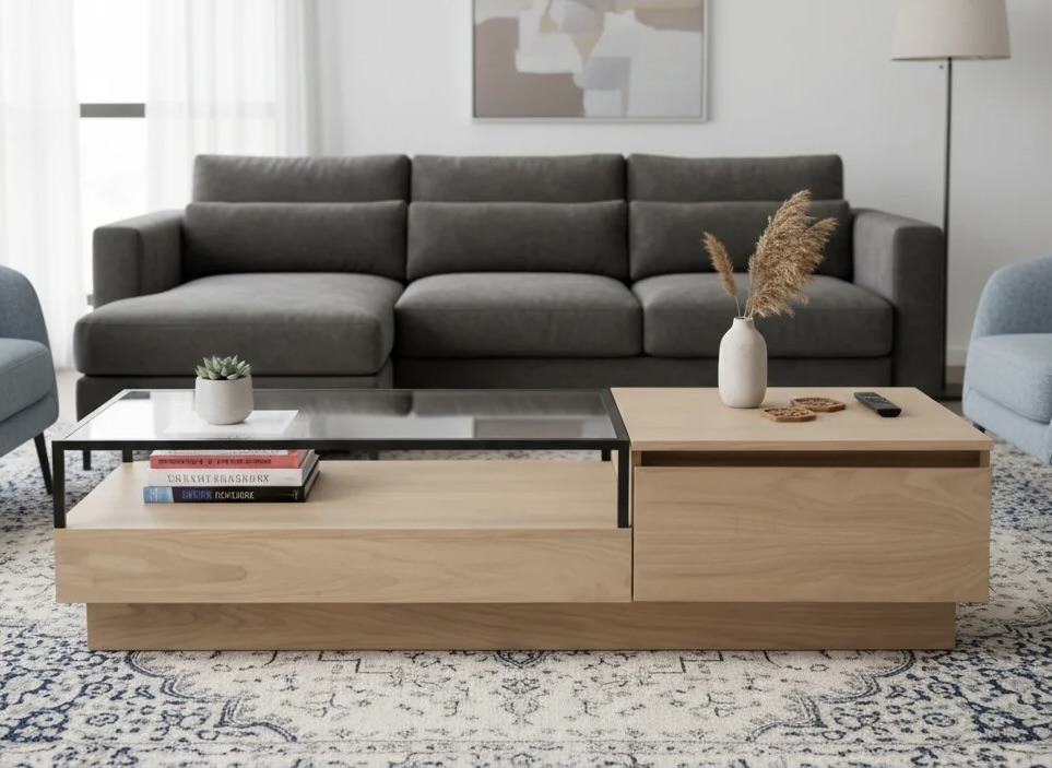 Jasmine 様　ACME Furniture TROY COFFEE TAB 30% off on Finery Jasmine Coffee Table | OneDayOnly