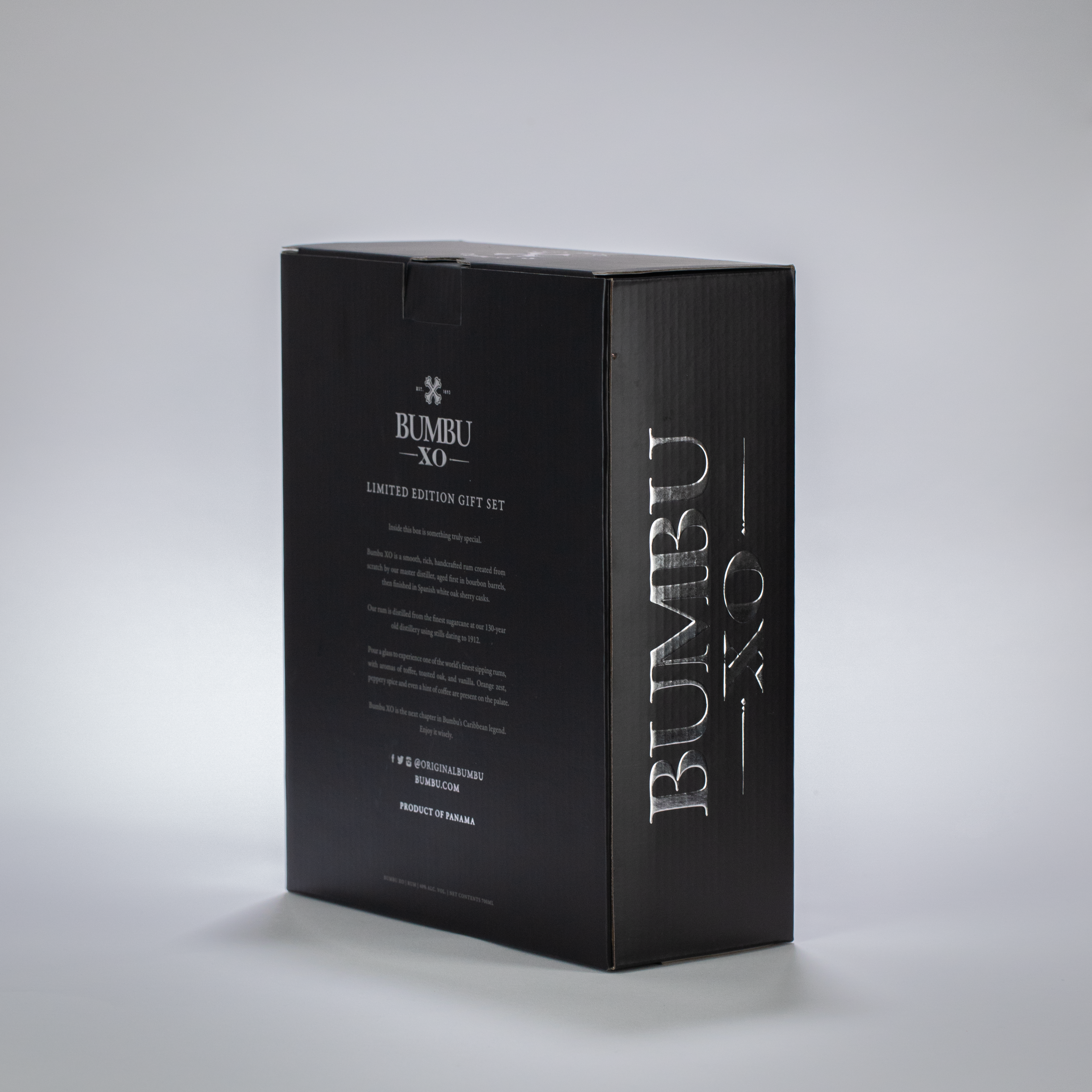 20% off on Bumbu XO Rum Gift Set with 2 Glasses | OneDayOnly