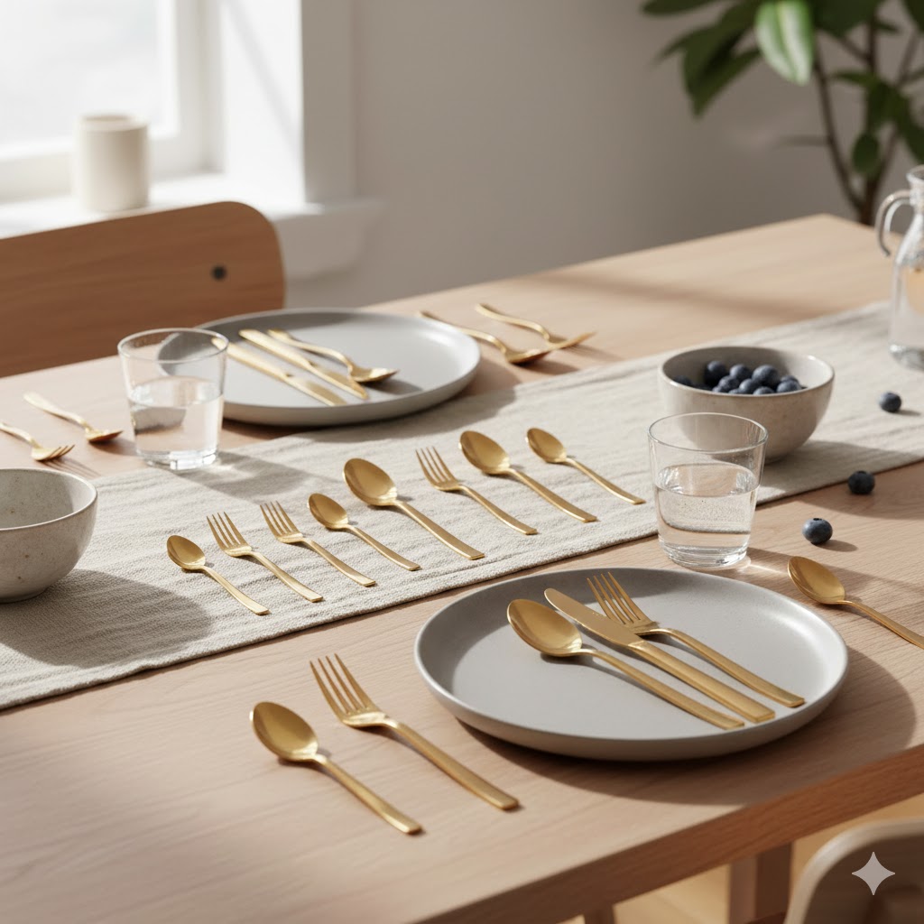 Raw Cutlery Dinnerware Set