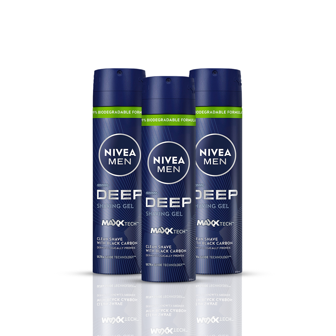 3x 200ml Shaving Gels