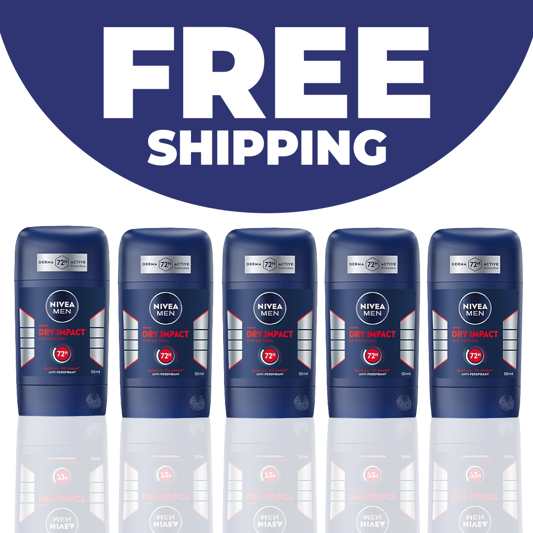 5x 50ml Anti-Perspirant Stick Deodorants
