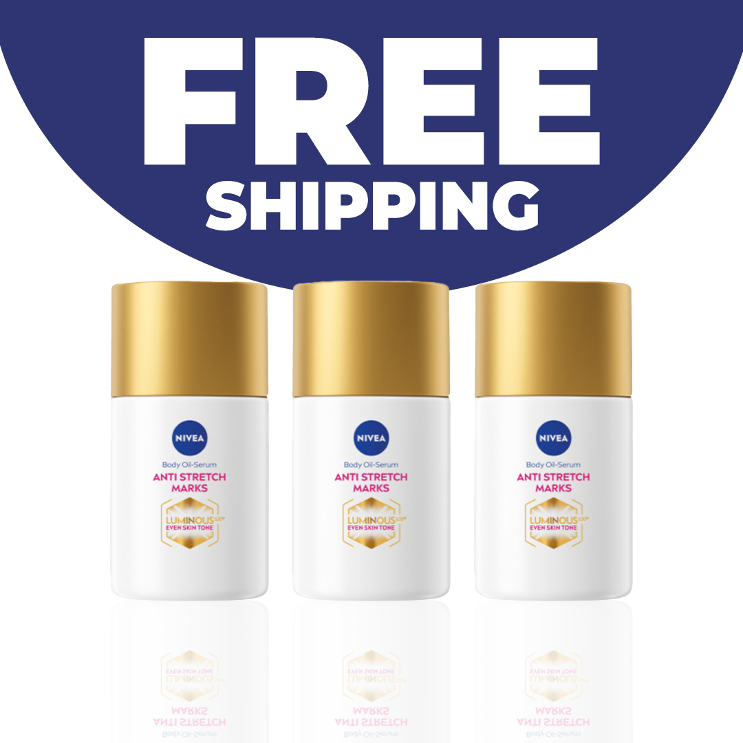 3x 100ml Luminous 630 Body Oil Serums