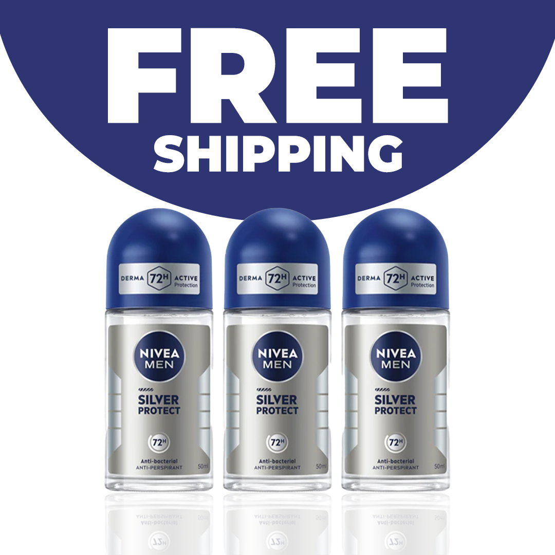 3x 50ml Anti-Perspirant Roll Ons