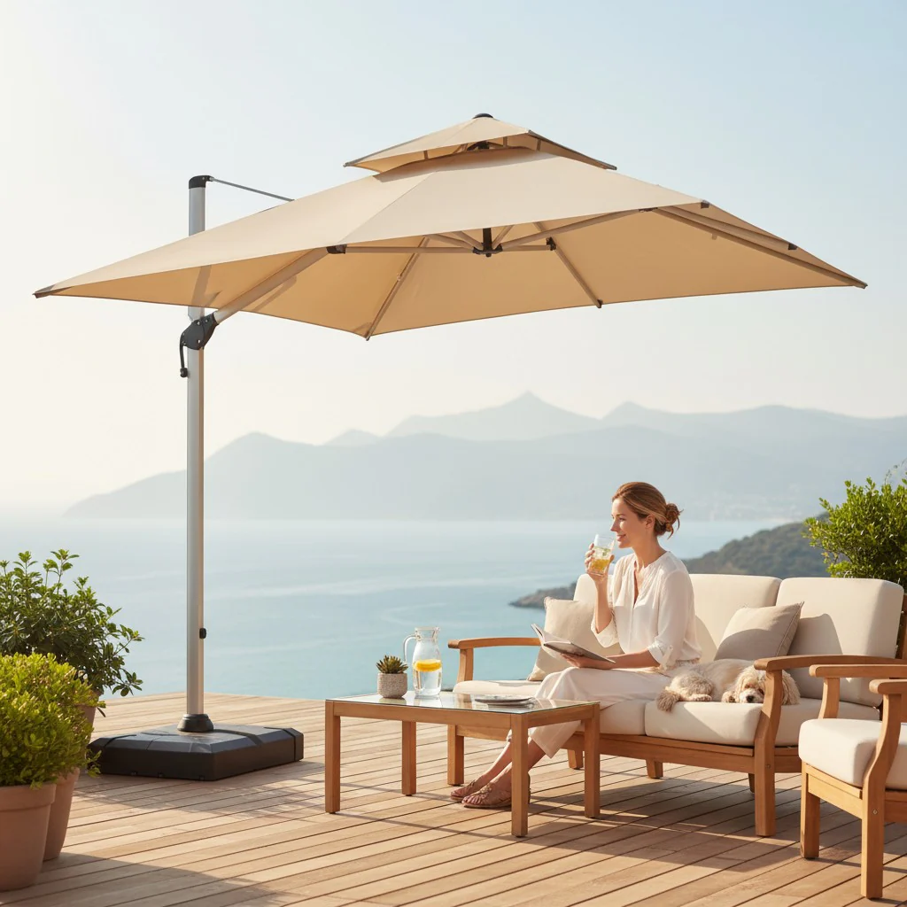 3m Sky Outdoor Cantilever Umbrella