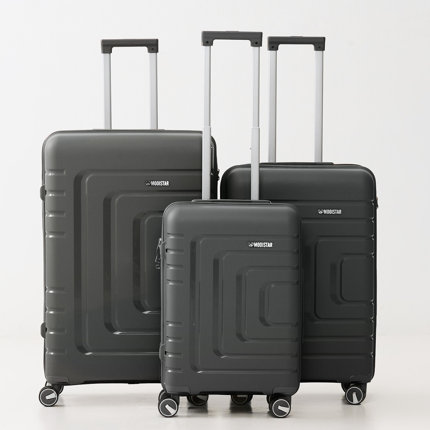 TROFI MY TRIPLE SET カバンのみ 43% off on 3-Piece Hard Shell Luggage Set | OneDayOnly
