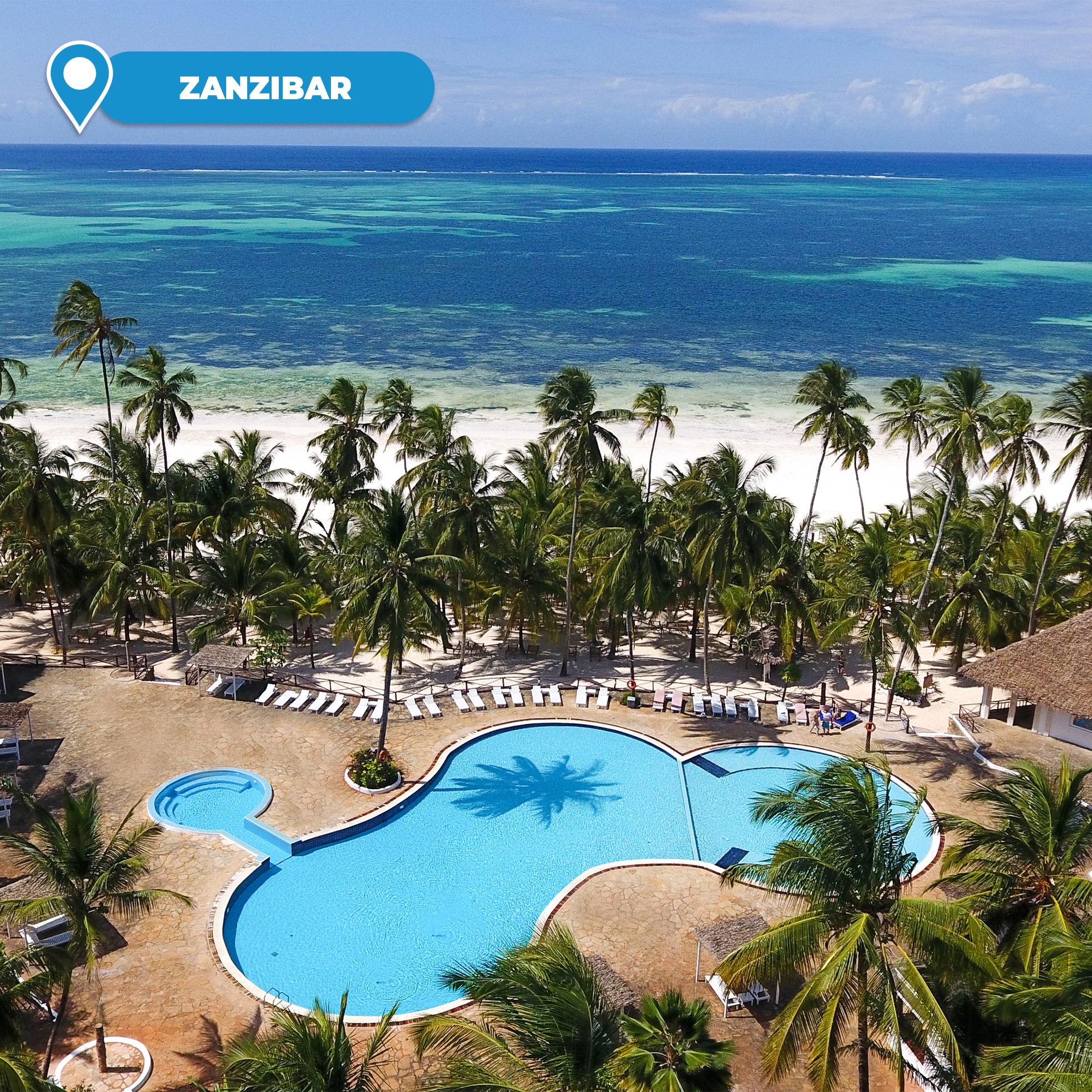 7-Night Stay at 4* VOI Kiwengwa Zanzibar All-Inclusive Per Couple