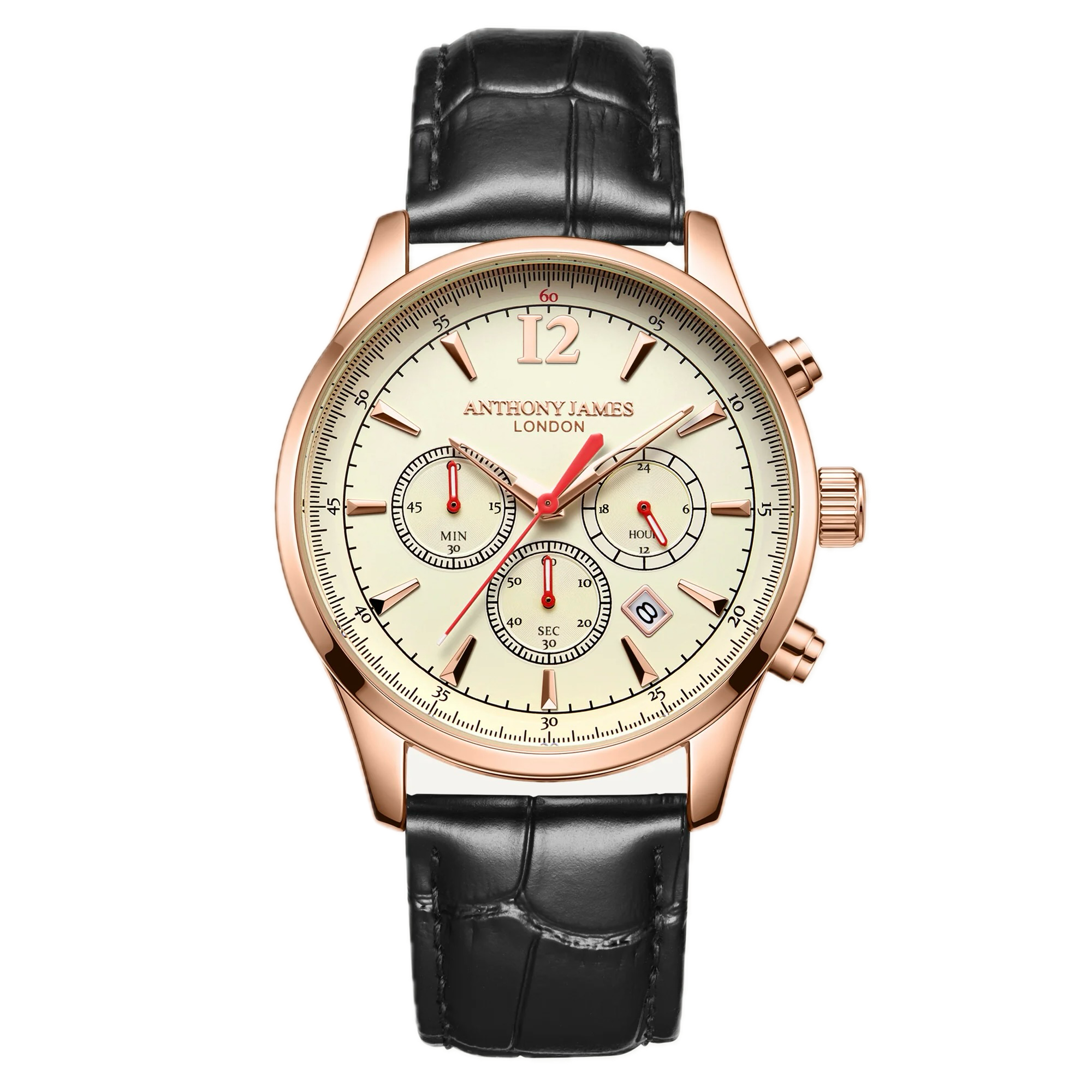 Men's Hand Assembled Limited Edition Classic Chronograph  Watch