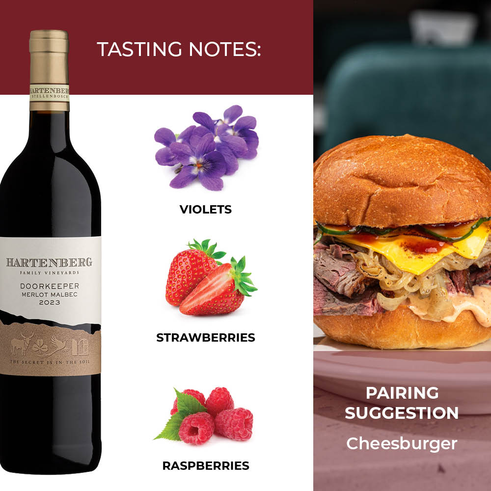 クロドカクトーSyrah & サンシミMerlot セット Hartenberg 6x Doorkeeper Merlot Malbec 2023 | OneDayOnly