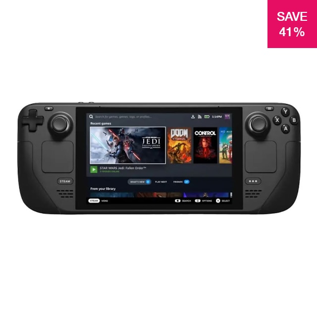 41% off on Valve 64GB or 256GB LCD Steam Deck | OneDayOnly 41% off on Valve 64GB or 256GB LCD Steam Deck | OneDayOnly