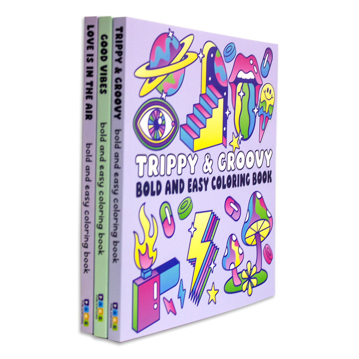 Easy & Bold Colouring Books (3 Books)