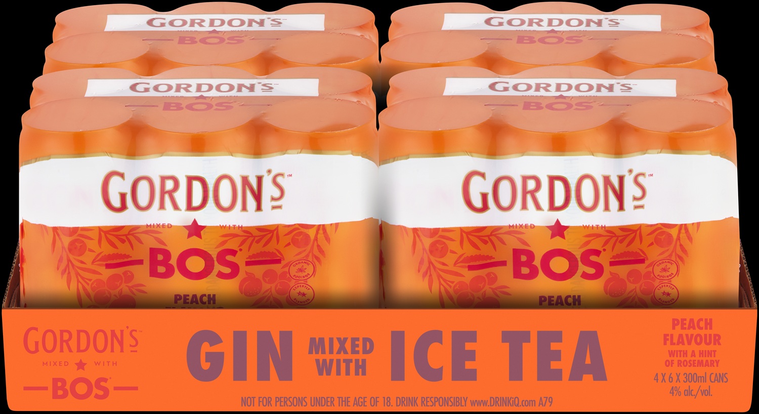 Gordon's | Bos 24x 300ml Gin and Ice Tea Cans | OneDayOnly