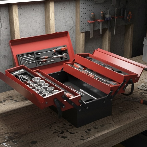 64-Piece Mechanic Tool Box