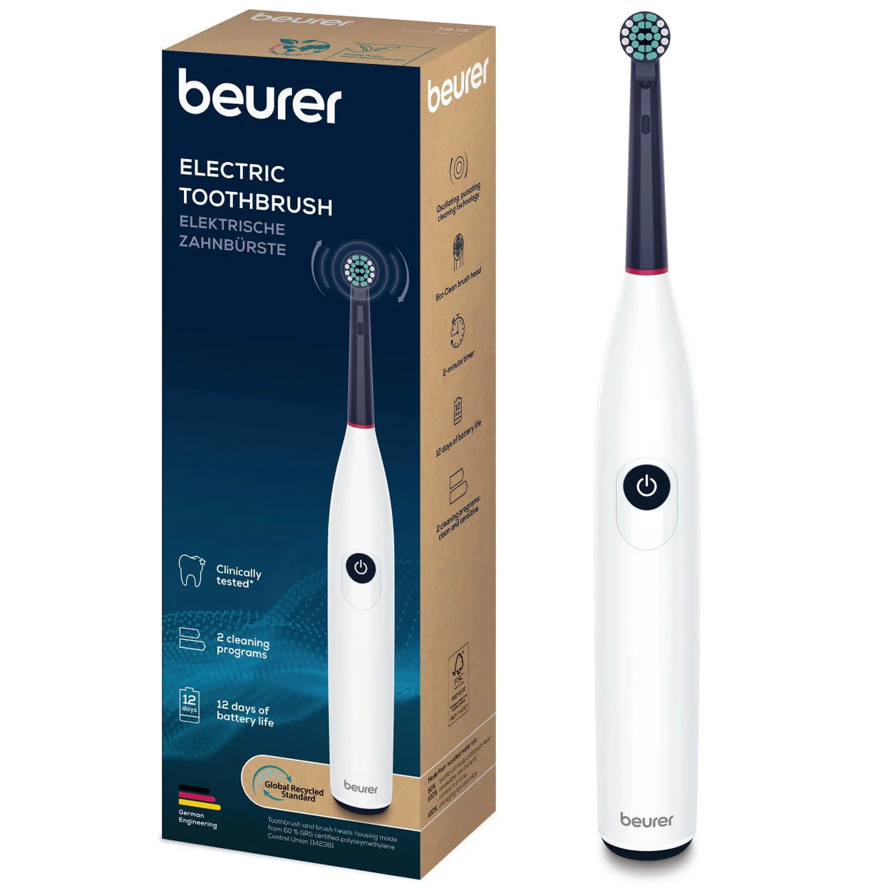 USB Rechargeable Electric Toothbrush (Model: TB 15)