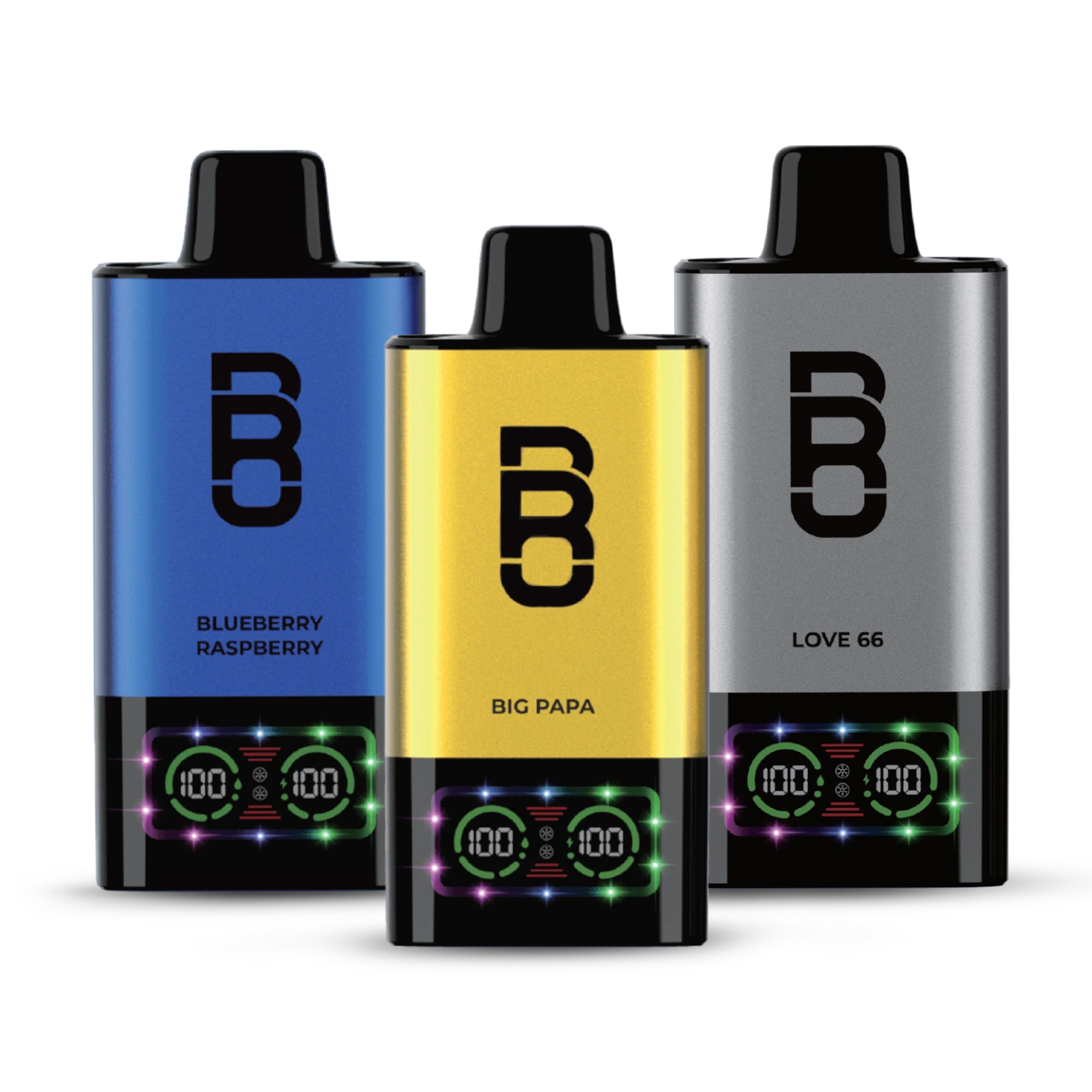 Big Papa + Blue Raspberry + Love 66