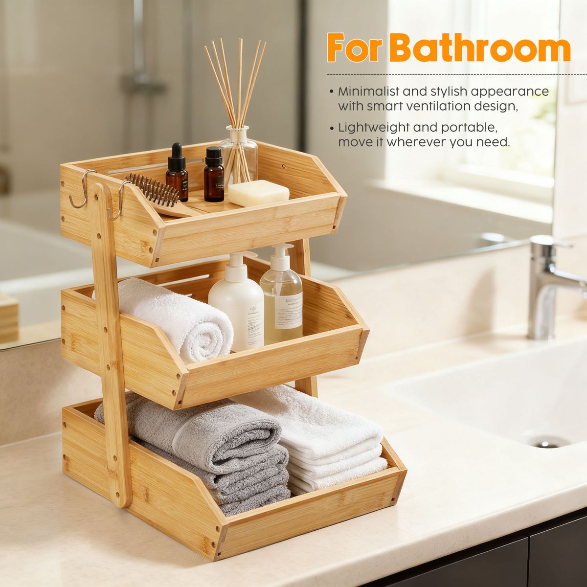 TIDE ED100 3枚セット Banksy kyne shun Sudo 32% off on 2 or 3-Tier Bamboo Storage Basket | OneDayOnly