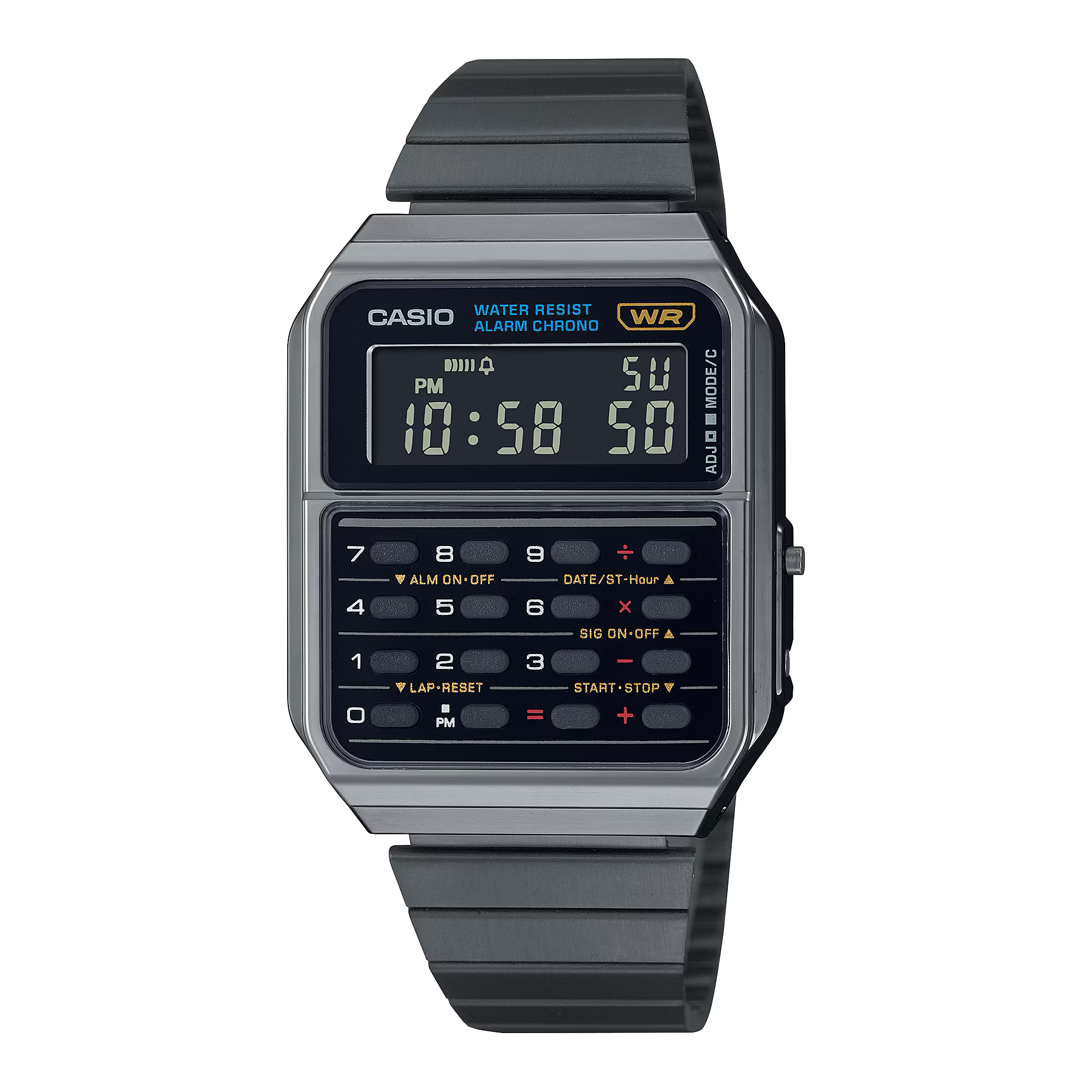 Unisex Retro Calculator Watch