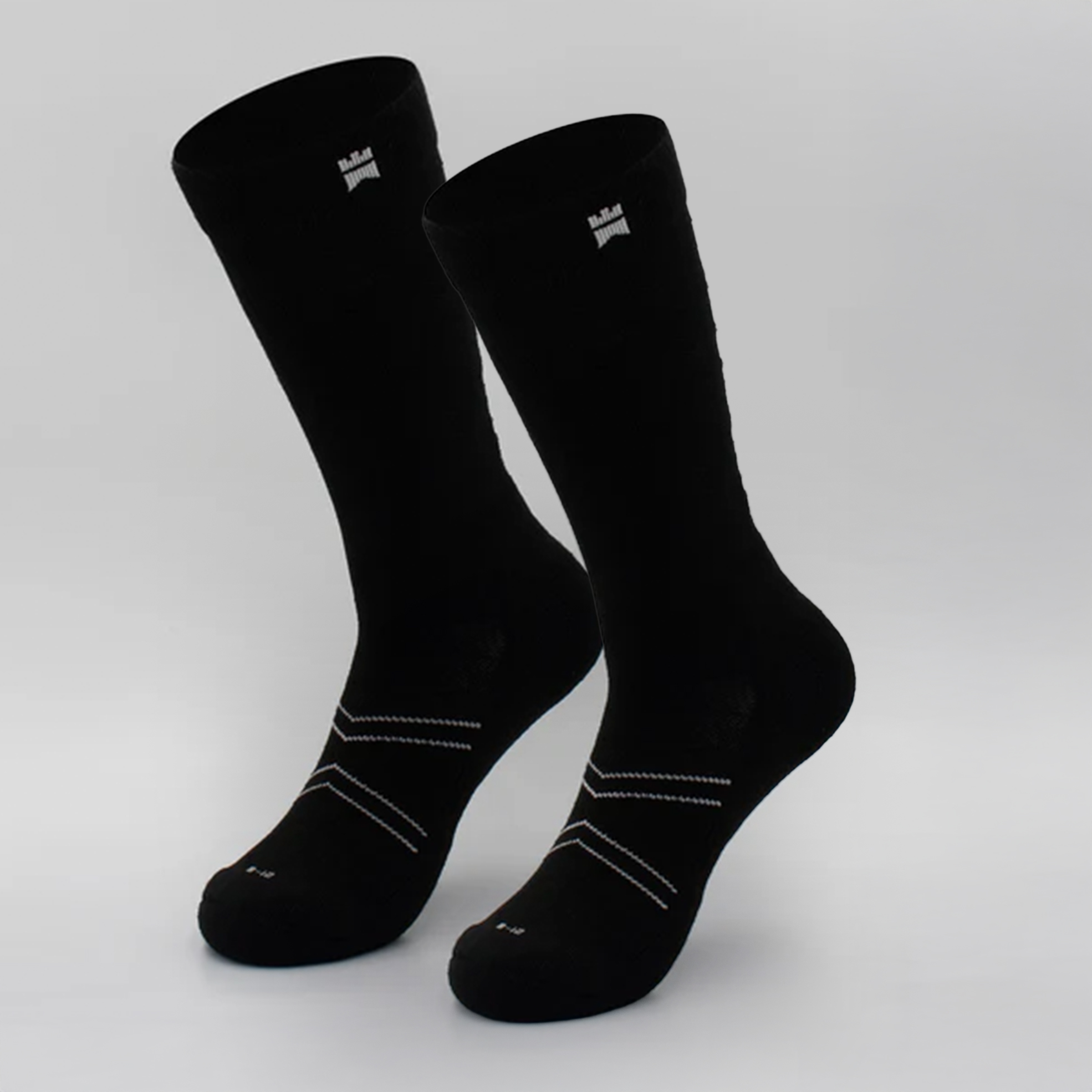 2x Gilnokie Collection Crew Height Socks