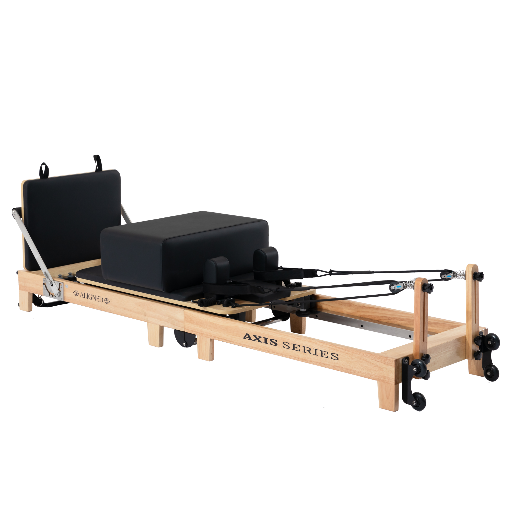 Axis Series Premium Foldable Wooden Pilates Reformer for Home Studio