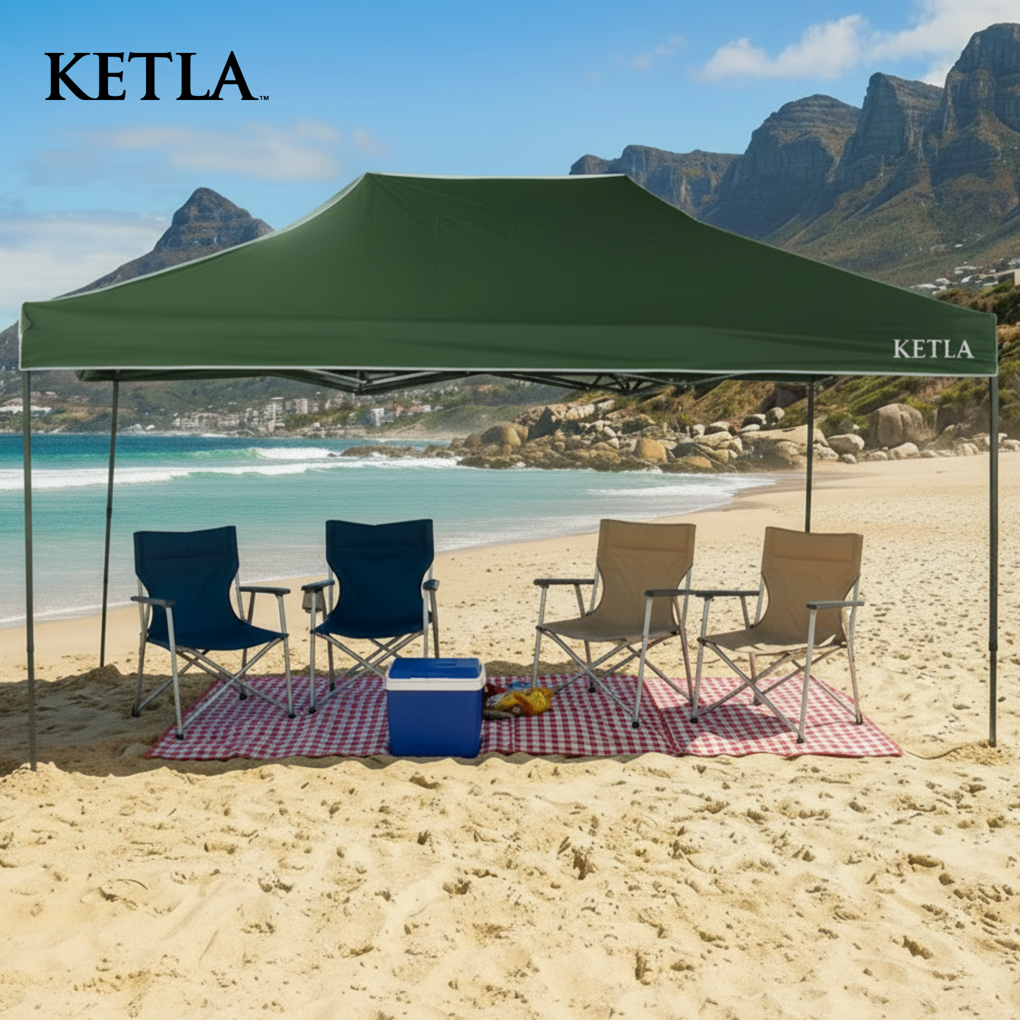 3m x 4.5m Premium Pop Up Gazebo with Sidewall Panels