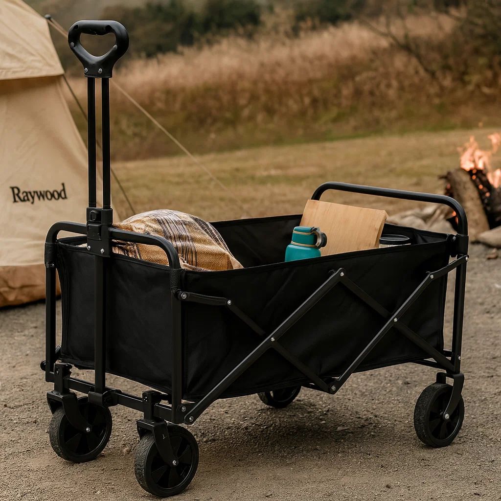 Heavy-Duty Collapsible Storage Trolley